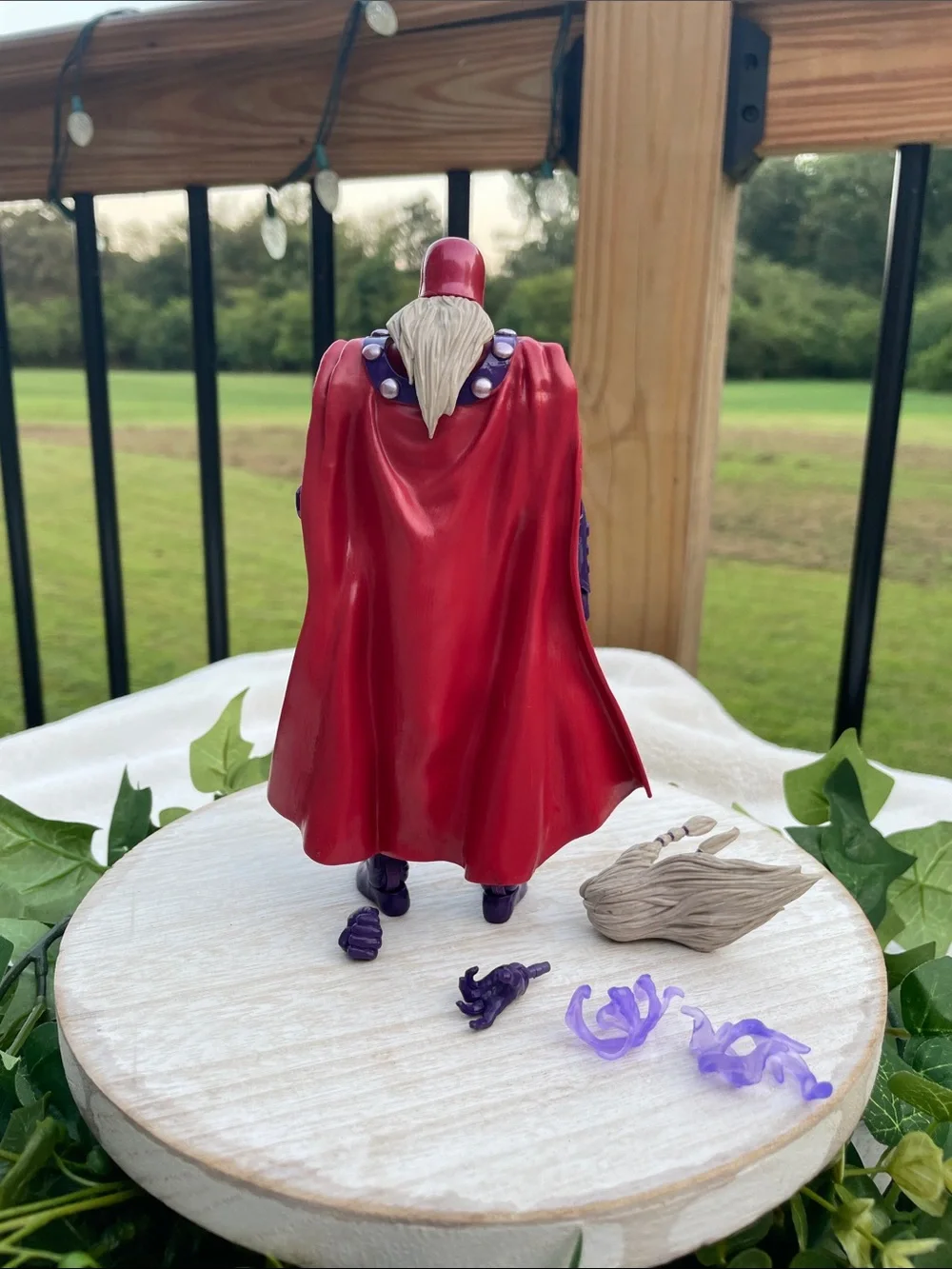 Hasbro’s Marvel Magneto Action Figure with Interchangeable Pieces